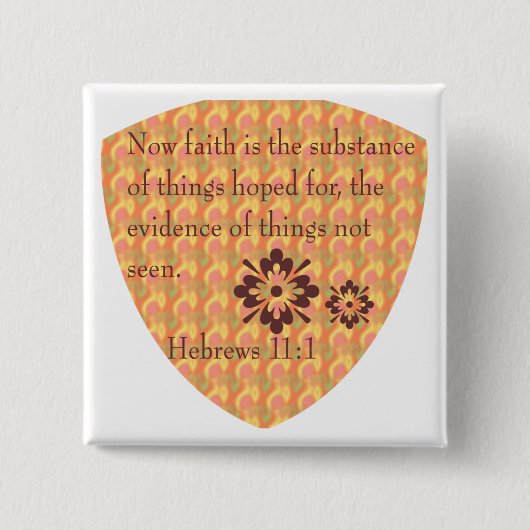 Hebräer-11:1knopf Button (Vorderseite)
