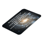 Hebräer 11:3 Gottes Schöpfungsmagnet Magnet (Linke Seite)