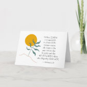 Hebräer 11:6 Ohne GLAUBWÜRDIGKEIT unmöglich, bitte Karte (Vorderseite)