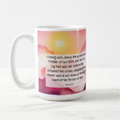 Hebräer 12:2 kaffeetasse (Links)