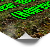 Hebräer 13:5-6 WEBU Poster (Ecke)