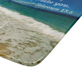 Hebräer 13:5 Ich werde euch nie verlassen; ich wer Schneidebrett (Ecke)