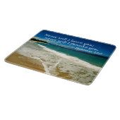 Hebräer 13:5 Ich werde euch nie verlassen; ich wer Schneidebrett (Ecke)