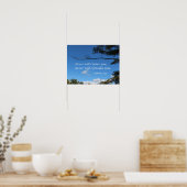 Hebräer 13:5 Ich werde euch nie verlassen Poster (Küche)