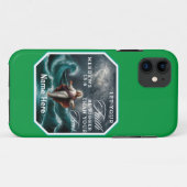 Hebräer 13:6 Glaube über Befürchtungen nach Maß Case-Mate iPhone Hülle (Rückseite (Horizontal))