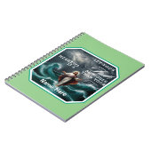 Hebräer 13:6 Glaube über Befürchtungen nach Maß Notizblock (Linke Seite)