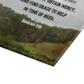 Hebräer 4:16 Ließ uns daher mutig zu den Schneidebrett (Ecke)