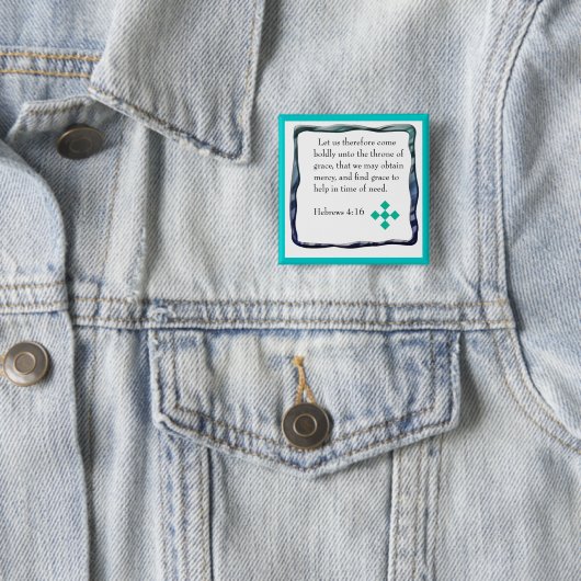 Hebräer-4:16knopf Button (Beispiel)