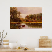 Hebräer 4: 9 -10, Albert Bierstadt Poster (Küche)