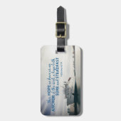 Hebräer-6:19 Gepäckanhänger (Vorderseite vertikal)