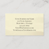 Hebräer 6:19 Jesus ist der Anker für mein Soul, Visitenkarte (Rückseite)