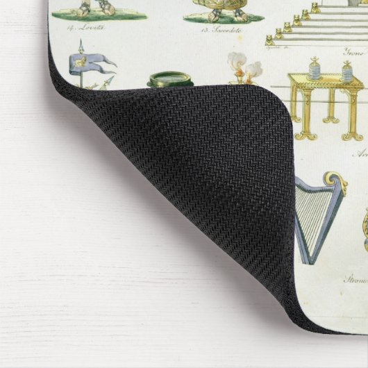 Hebräer Levi, Priester, König und Soldat mit Mousepad (Ecke)