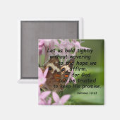 Hebräisch 10:23 magnet (Vorderseite/Rückseite)