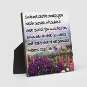 Hebräisch 10:35-36 fotoplatte (Vorderseite)