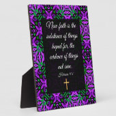 Hebräisch 11:1 fotoplatte (Seite)