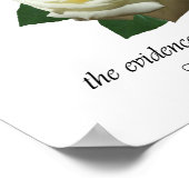 Hebräisch 11:1 poster (Ecke)