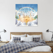 Hebräisch 12:2 leinwanddruck (Insitu (Schlafzimmer))