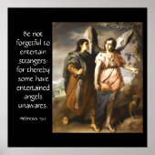 Hebräisch 13:2 poster (Vorne)