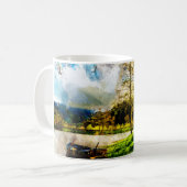 Hebräisch 13:5 Ich werde dich nie verlassen oder d Kaffeetasse (Vorderseite Links)