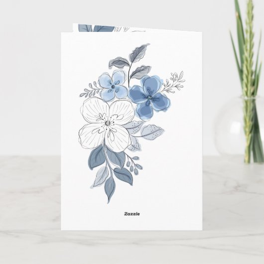 Hebräisch 13:5 NIE Verlass ich dir Karte (Rückseite)