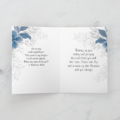 Hebräisch 13:5 NIE Verlass ich dir Karte (Innenseite)