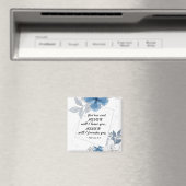 Hebräisch 13:5 NIE Verlass ich dir Magnet (In Situ (Geschirrspüler))