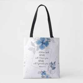 Hebräisch 13:5 NIE Verlass ich dir Tasche