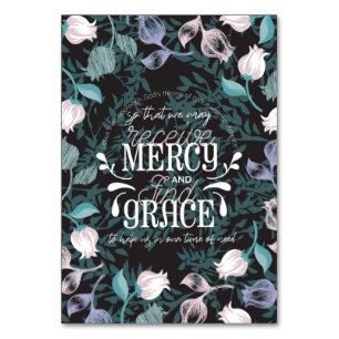 Hebräisch 4:16 zitiert schwarz tischnummer