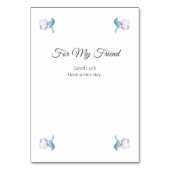 Hebräisch 4:16 zitiert schwarz tischnummer (Rückseite)