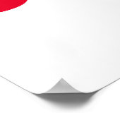 Hebräisch Alef-Bet in Ombre Rosa jüdische Kinder Poster (Ecke)