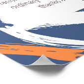 Hebräisch & Englisch Hanerot Halalu Hanukkah Gebet Poster (Ecke)