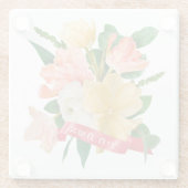 Hebräisch: Eshet Chayil - [jüdische] Frau der Ehre Glasuntersetzer (Rückseite)