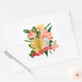 Hebräisch: Eshet Chayil - [jüdische] Frau der Ehre Quadratischer Aufkleber (Umschlag)