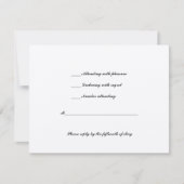 Hebräisch jüdische Hochzeit RSVP Ivory Metallic (Vorderseite)