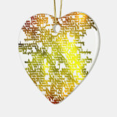 Hebräisch Keramik Ornament (Links)