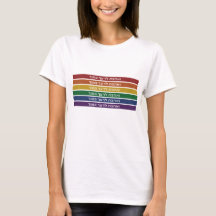 Hebräisch "Liebe Your Neighbour" Rainbow Jewish LG