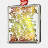 Hebräisch Silbernes Ornament (Links)