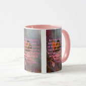 Hebräische 11:16 KJV Bibelschrift Bild Zwei-Ton Tasse (VorderseiteRechts)