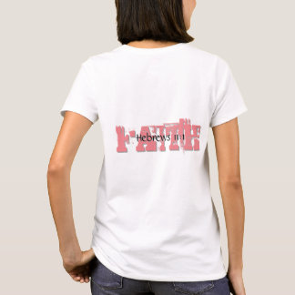 Hebräische 11:1 Passage T-Shirt