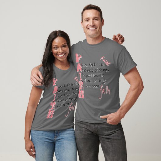 Hebräische 11:1 Passage T-Shirt (Unisex)