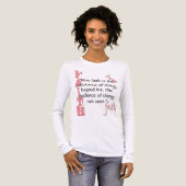 Hebräische 11:1 Passage Tri-Blend Shirt (Vorderseite voll)