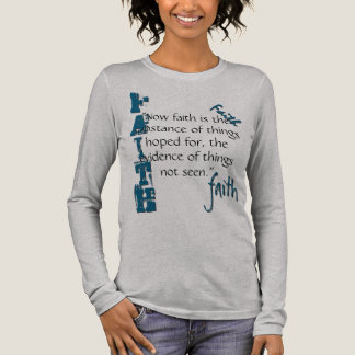Hebräische 11:1 Passage Tri-Blend Shirt