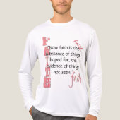 Hebräische 11:1 Passage Tri-Blend Shirt (Vorderseite)