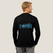 Hebräische 11:1 Passage Tri-Blend Shirt (Voller Rücken)