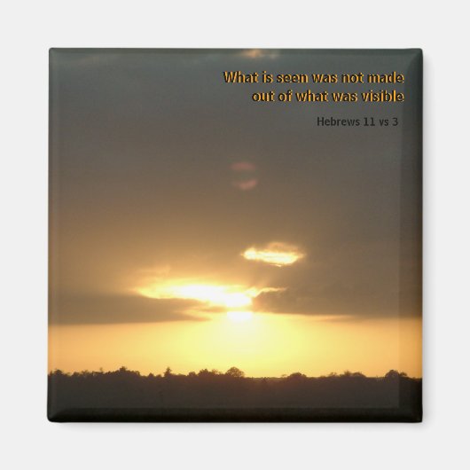 Hebräische 11 vs 3 | Magnet (Vorne)