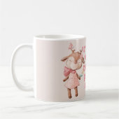 Hebräische Alphabet Briefe Niedliche Tiere Jüdisch Kaffeetasse (Links)