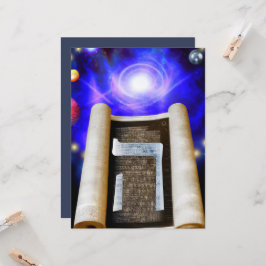 Hebräische Alphabet-Einladung Einladung