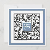 Hebräische Dankbarkeit & Segen simuliertes PapierC Dankeskarte (Vorderseite)