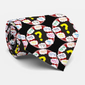 Hebräische Fragen Krawatte (Gerollt)