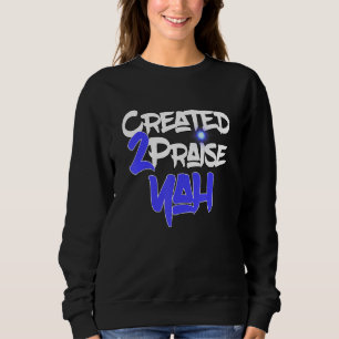 Hebräische Israelitische Kleidung erstellt um Yah Sweatshirt
